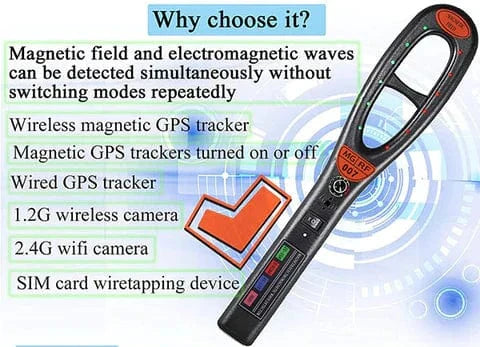 NexaGuard GPS-jelzőkereső fejlett érzékelő technológiával és csővel együtt