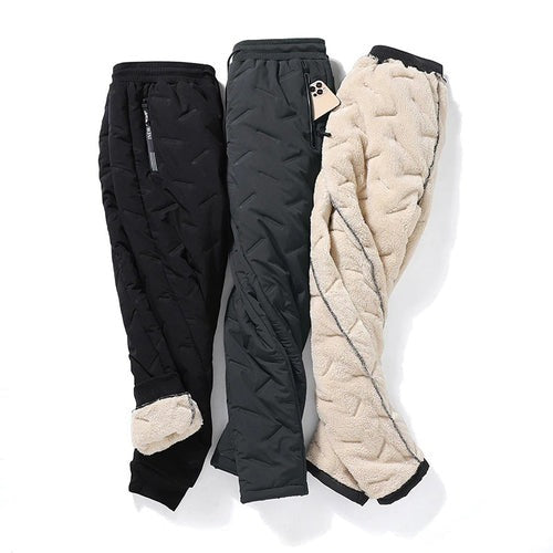 Pantaloni termici impermeabili unisex pentru vreme umedă și rece