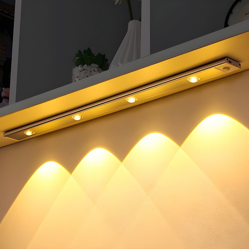 Wireless LED Lamp with Motion Sensor and Dimmable Light Color | Orntli