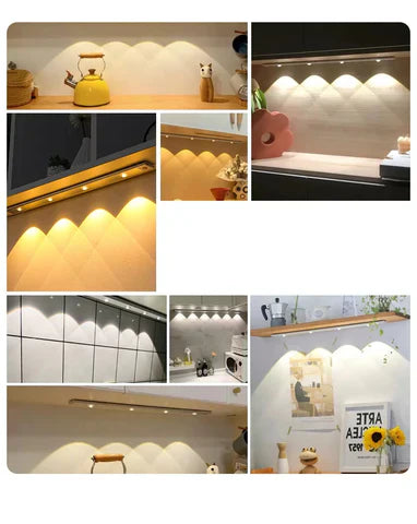 Wireless LED Lamp with Motion Sensor and Dimmable Light Color | Orntli