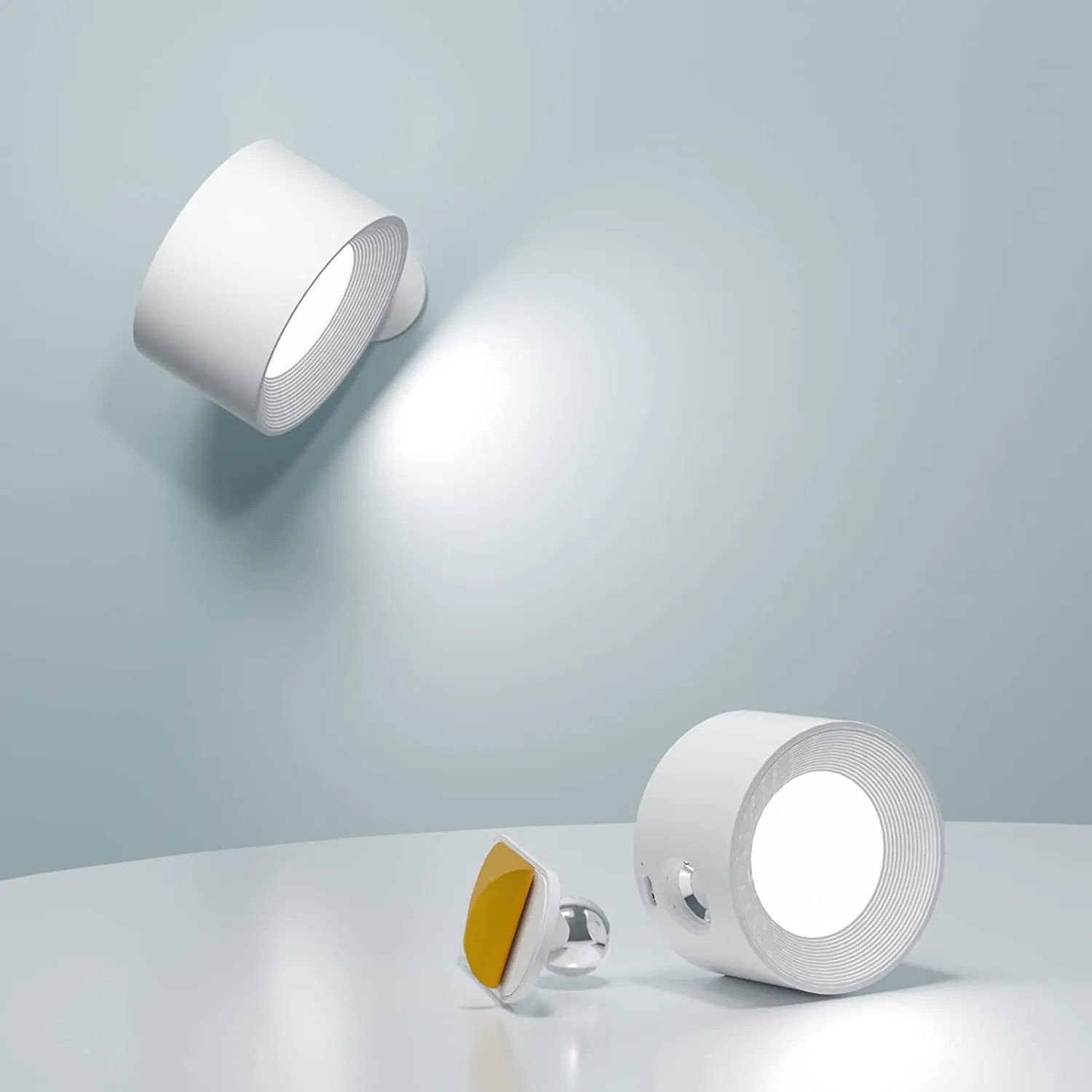 Bezdrátová nabíjecí nástěnná lampa - LumoFlex | Orntli