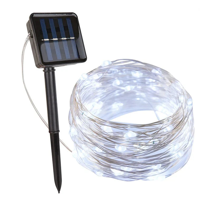 Catena luminosa a energia solare - Illuminazione d'atmosfera IP65 adatta per interni ed esterni