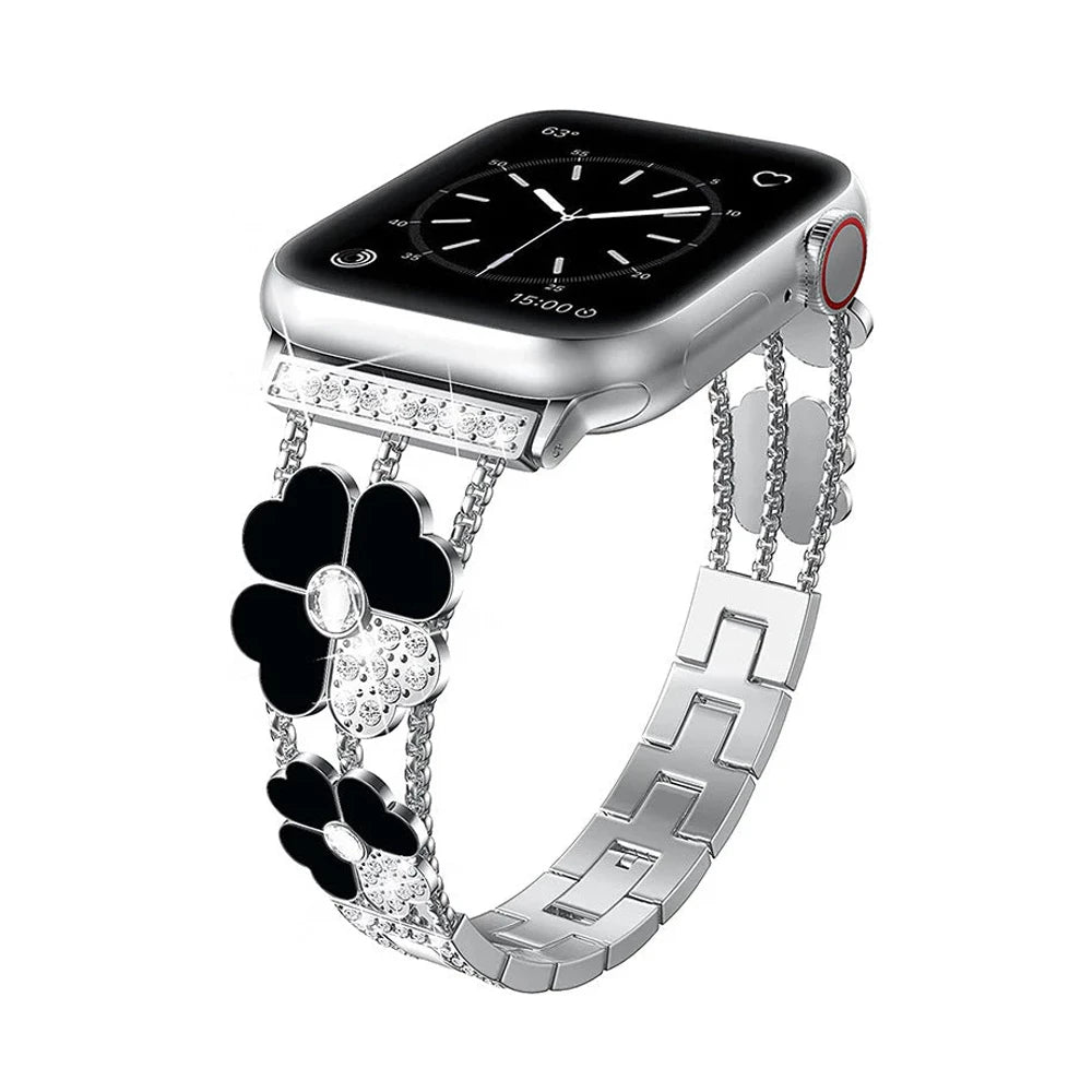 Naisten Onnenapila Strassikoristeinen Apple Watch -ranneke