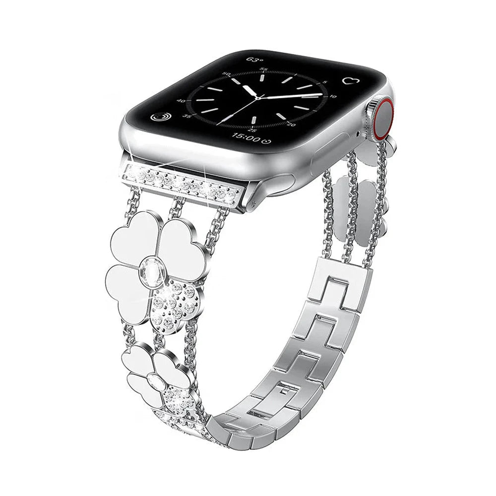 Naisten Onnenapila Strassikoristeinen Apple Watch -ranneke