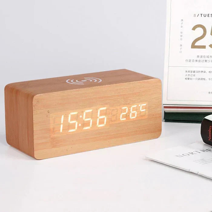 ChicClock - Reloj despertador elegante con activación por voz