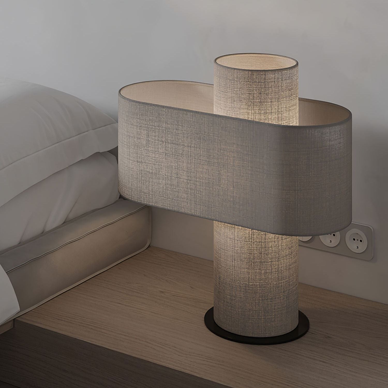 Aurelia Table Lamp With Soft Glow For Ambient Living Rooms By Orntli