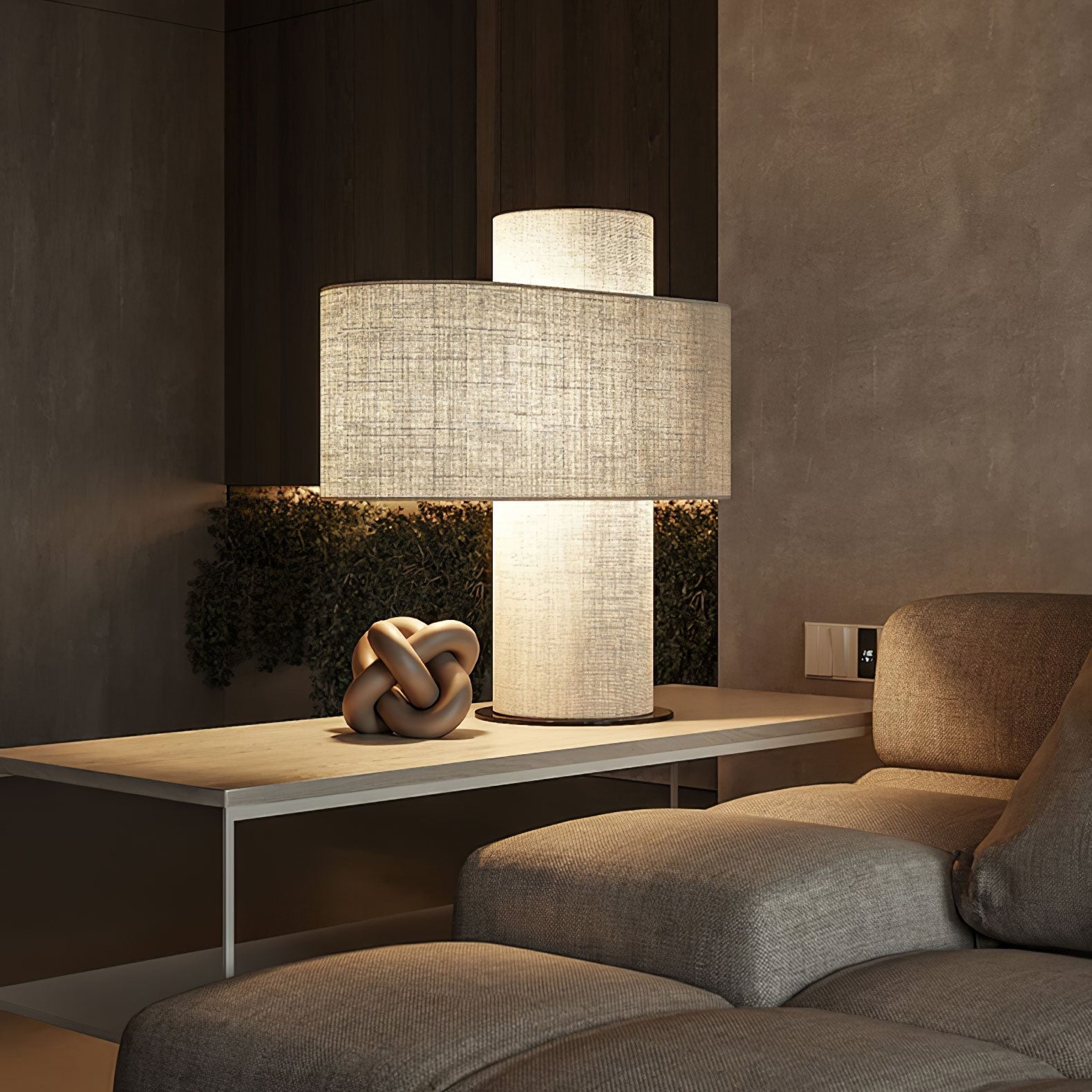 Aurelia Table Lamp With Soft Glow For Ambient Living Rooms By Orntli