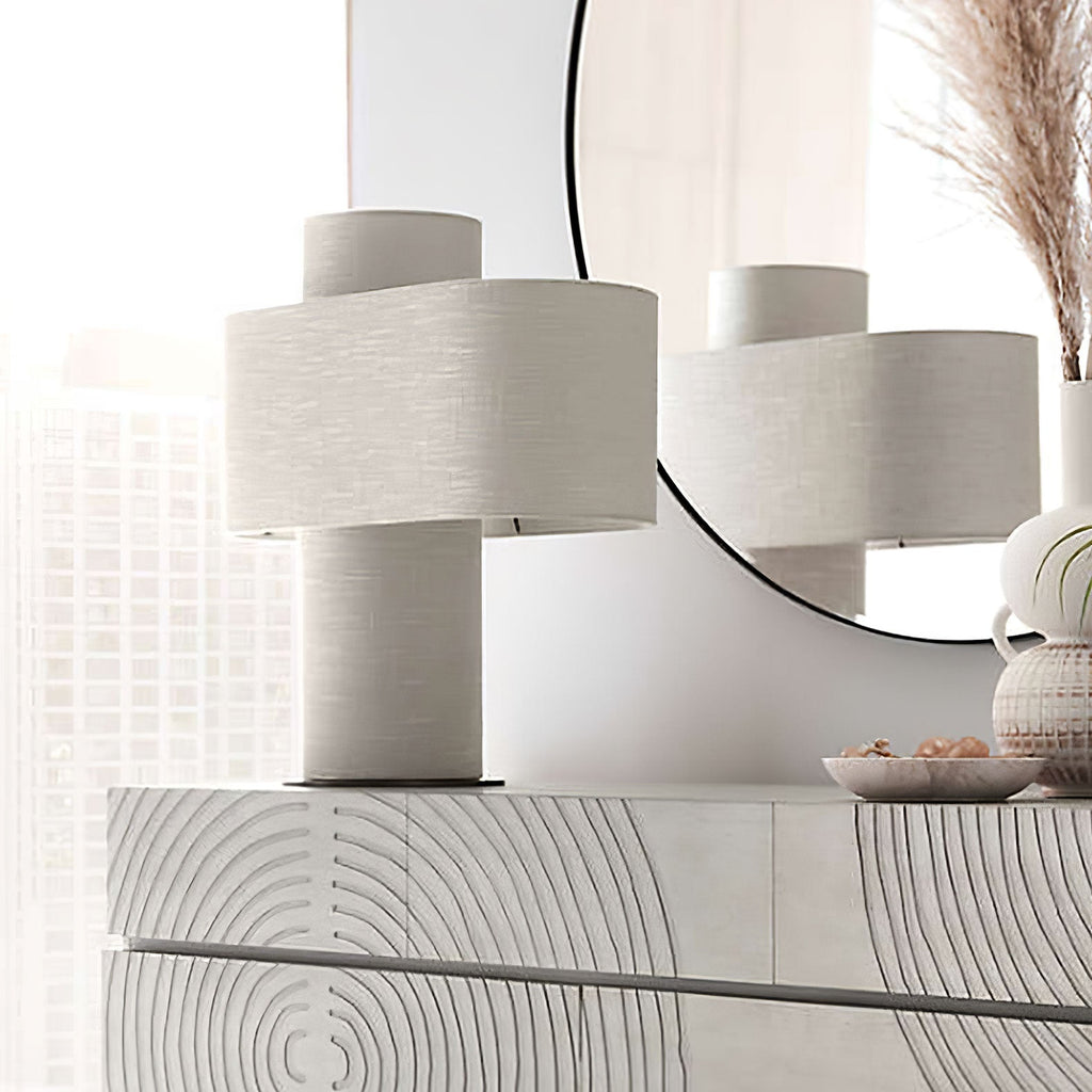 Aurelia Table Lamp With Soft Glow For Ambient Living Rooms By Orntli
