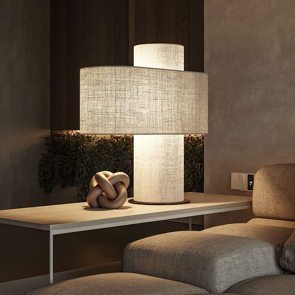 Aurelia Table Lamp With Soft Glow For Ambient Living Rooms By Orntli