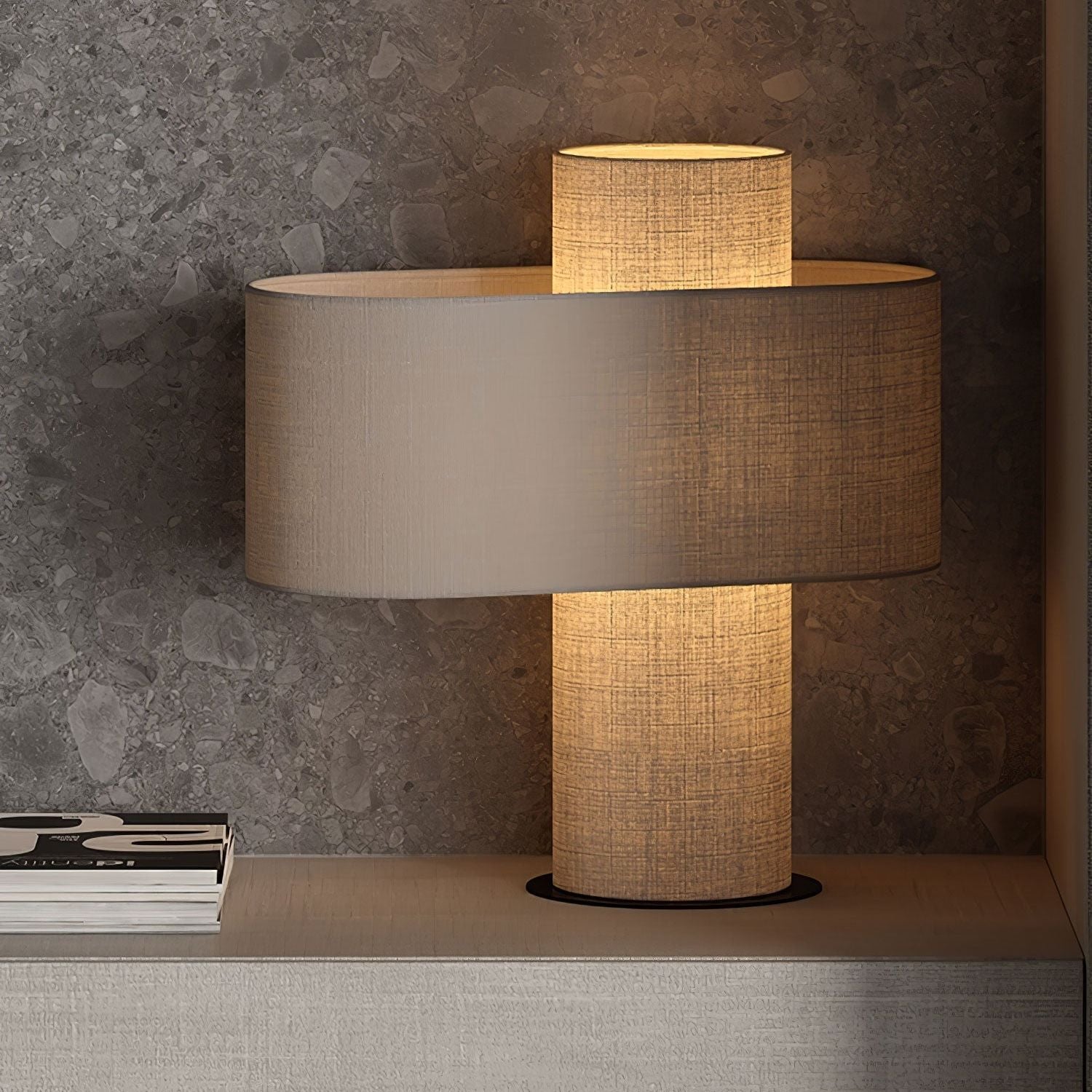 Aurelia Table Lamp With Soft Glow For Ambient Living Rooms By Orntli