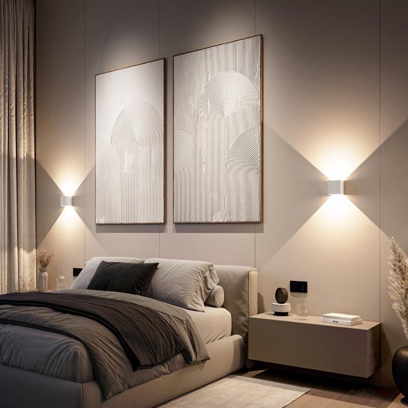 LumiGuard - LED zidna lampa s toplim svjetlom