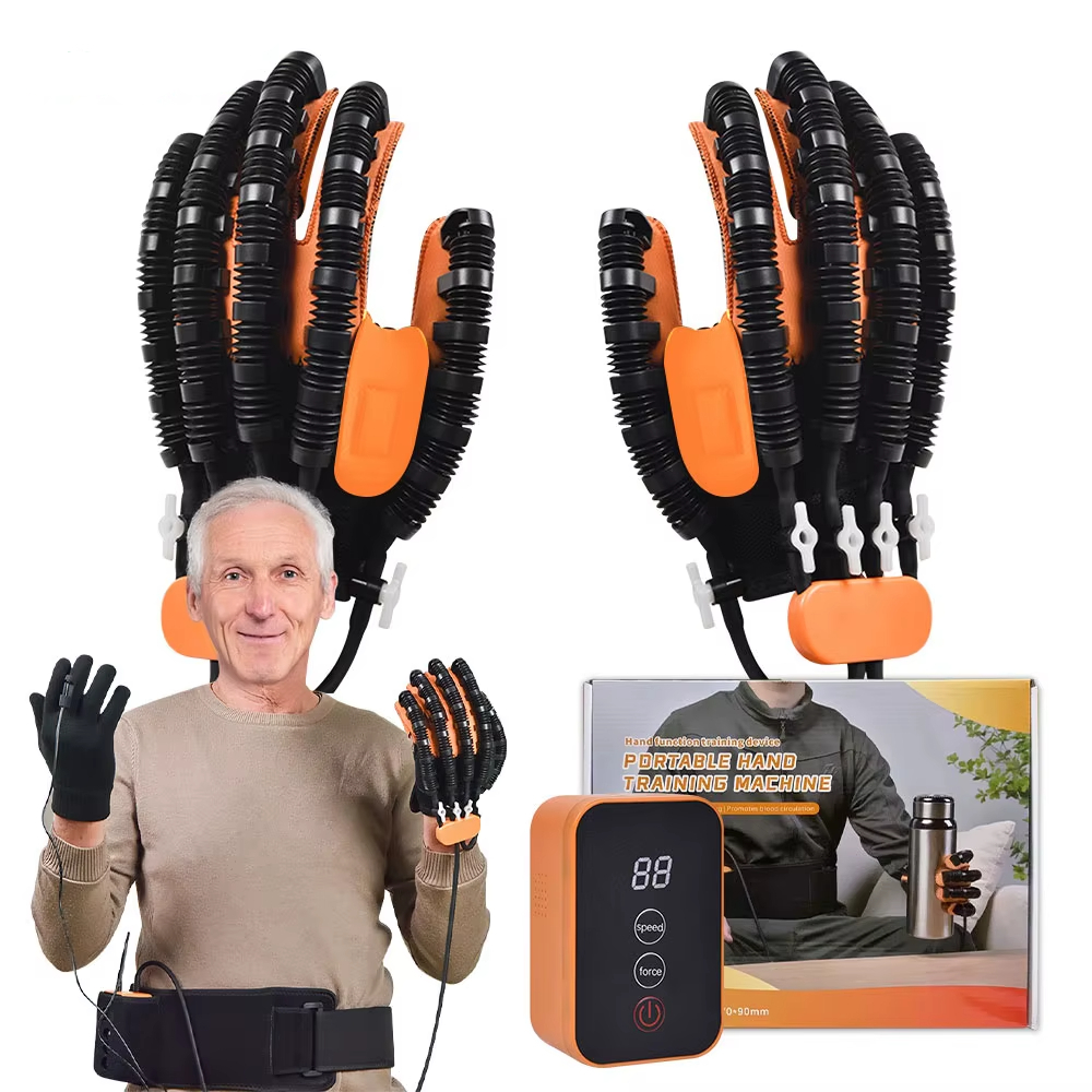 Gants robotisés avancés de rééducation - Appareil d'exercice des doigts pour patients victimes d'AVC