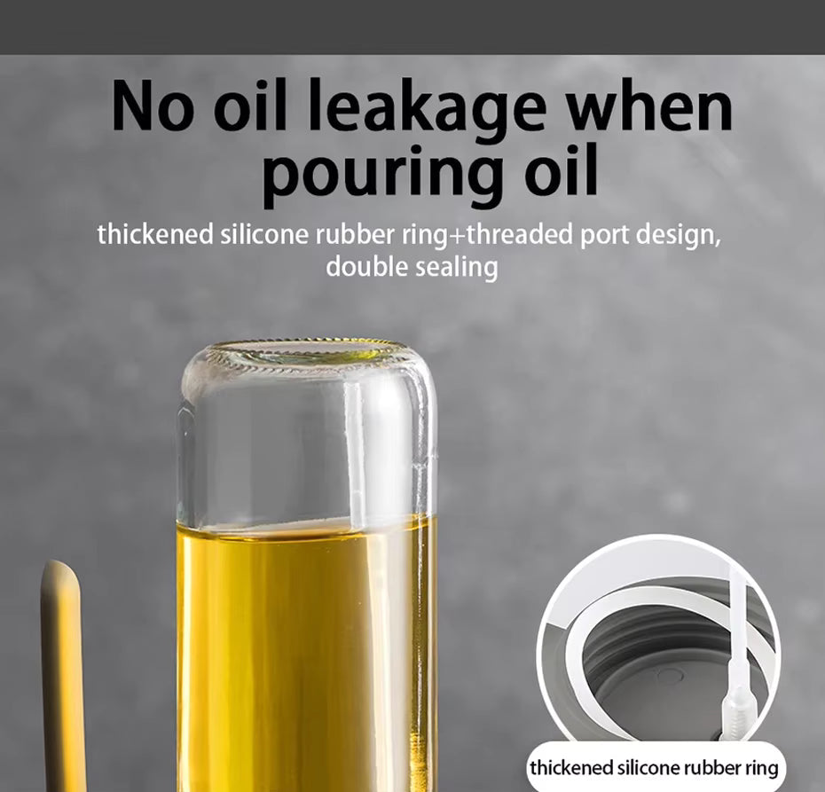 Gourmet Mist 250ml High Borosilicate Glass Oil Spray Bottle – Perfect for Healthy Cooking