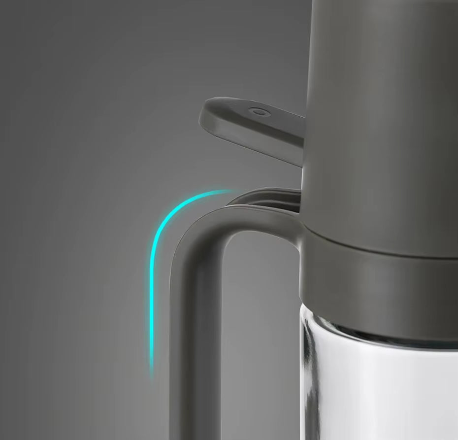 Gourmet Mist 250ml High Borosilicate Glass Oil Spray Bottle – Perfect for Healthy Cooking