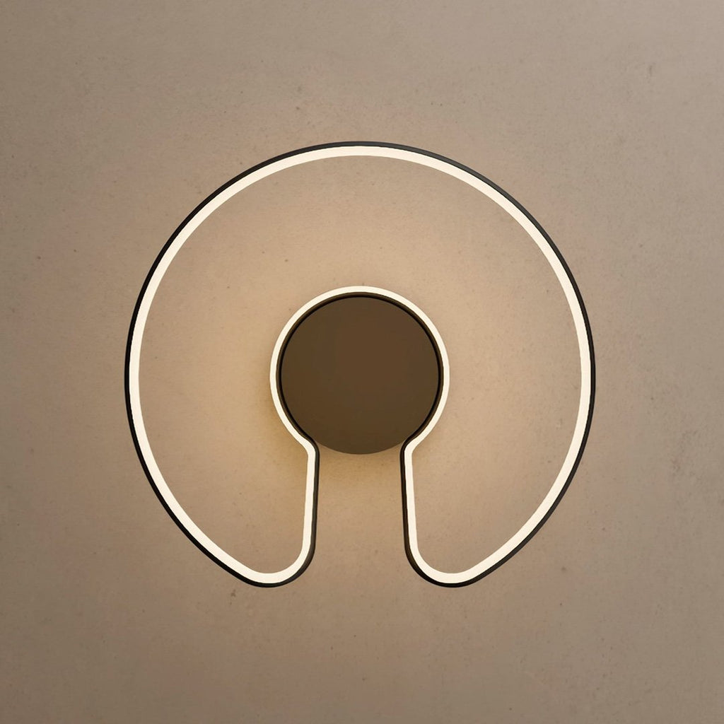 LumaNova Ring Shaped Dimmable LED Ceiling Light for Modern Interiors