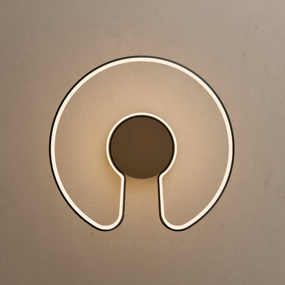 LumaNova Ring Shaped Dimmable LED Ceiling Light for Modern Interiors