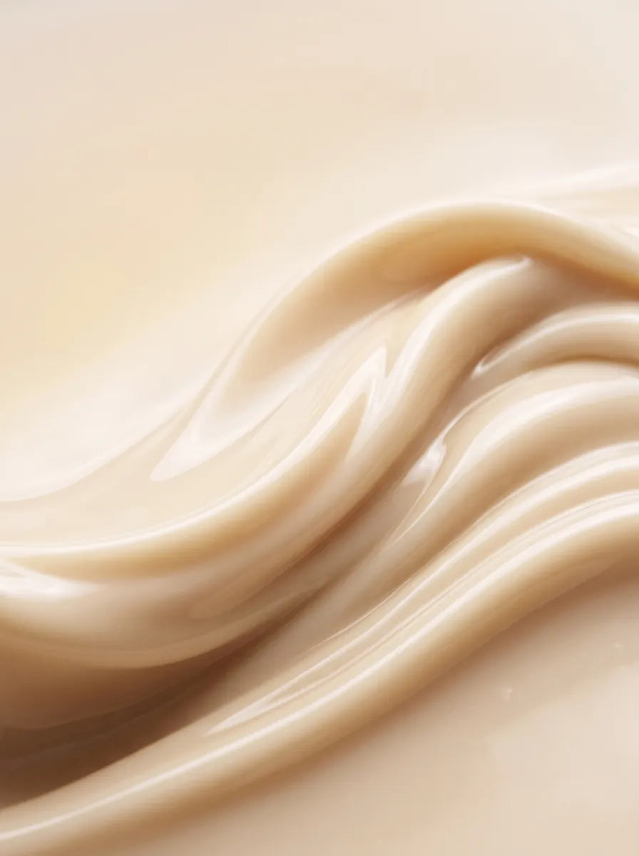 Silky cream texture