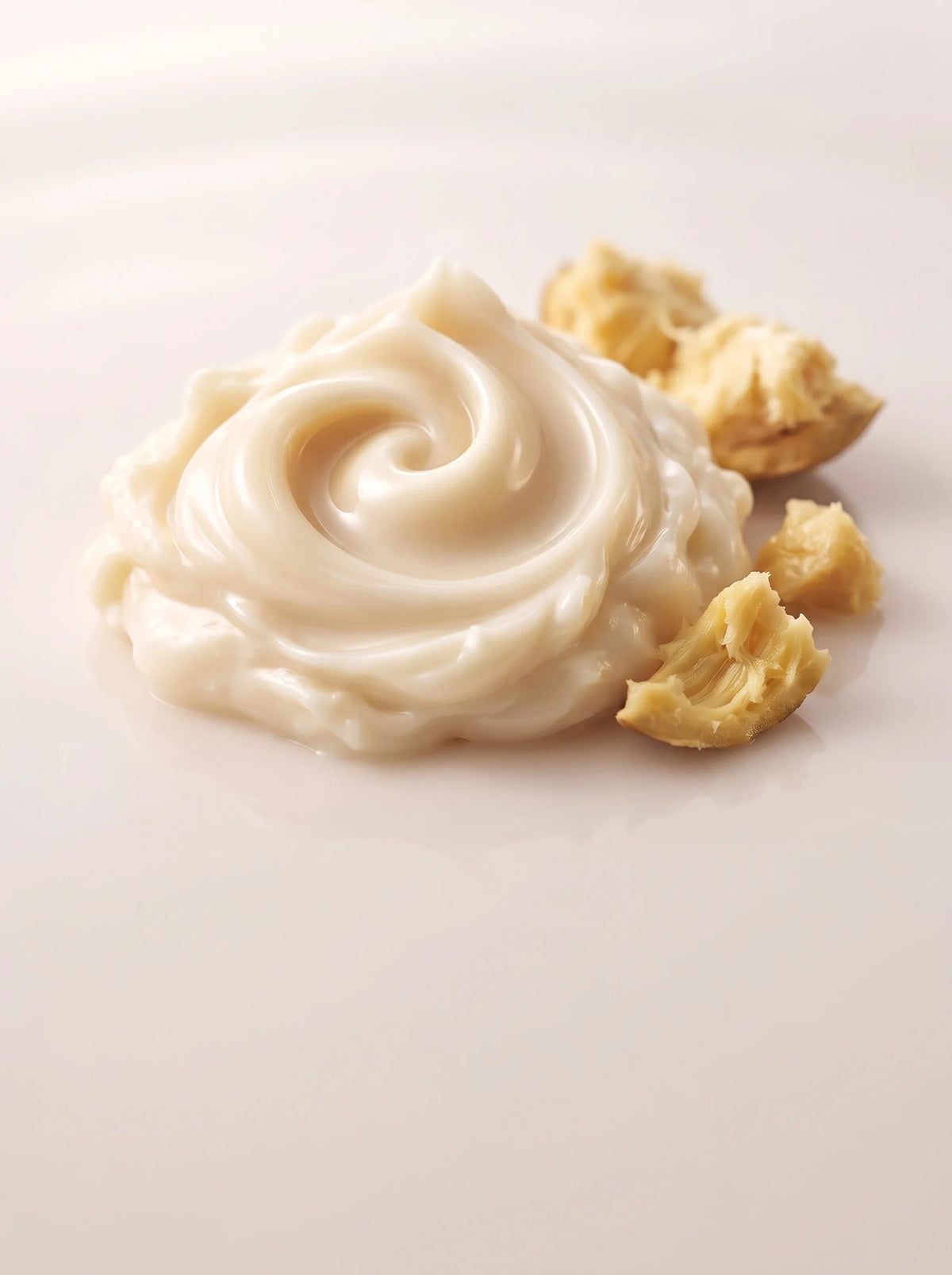 Swirl of cupuacu butter cream
